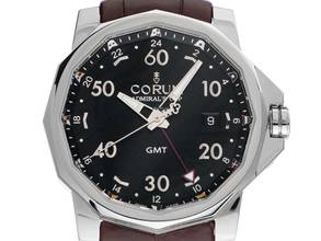 Thumbnail von Corum Admiral's Cup GMT Ref.01.0055 2015 Full Set sehr gut Vintage </h1>