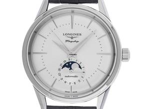 Thumbnail von Longines Flagship Heritage Mondphase Ref.L4.815.4.72.2 2025 Full Set Ungetragen