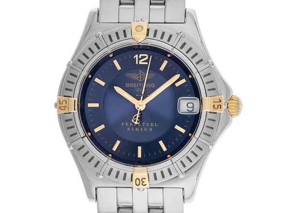  Breitling Perpetual Sirius Ref.B62022 1994 original Box sehr gut Vintage  