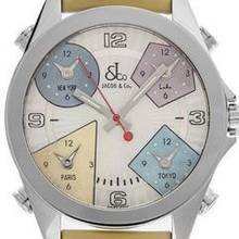 Thumbnail von Jacob & Co. Five Time Zone 5 Time 2000 original Box sehr gut Vintage </h1>