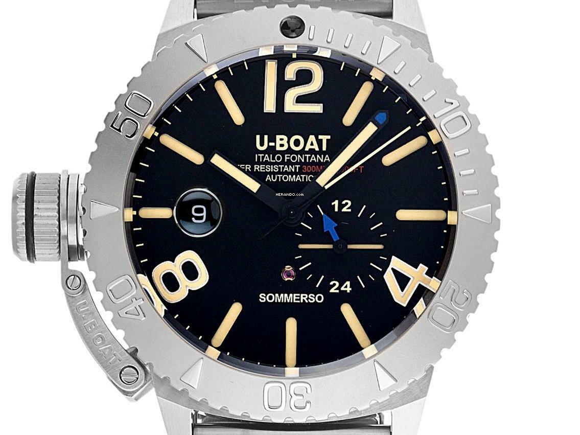  U-Boat Sommerso Ref.9007/A/MT Full Set Neu 