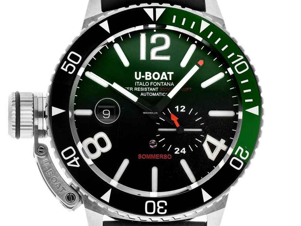  U-Boat Sommerso Ref.9520 Full Set Neu 