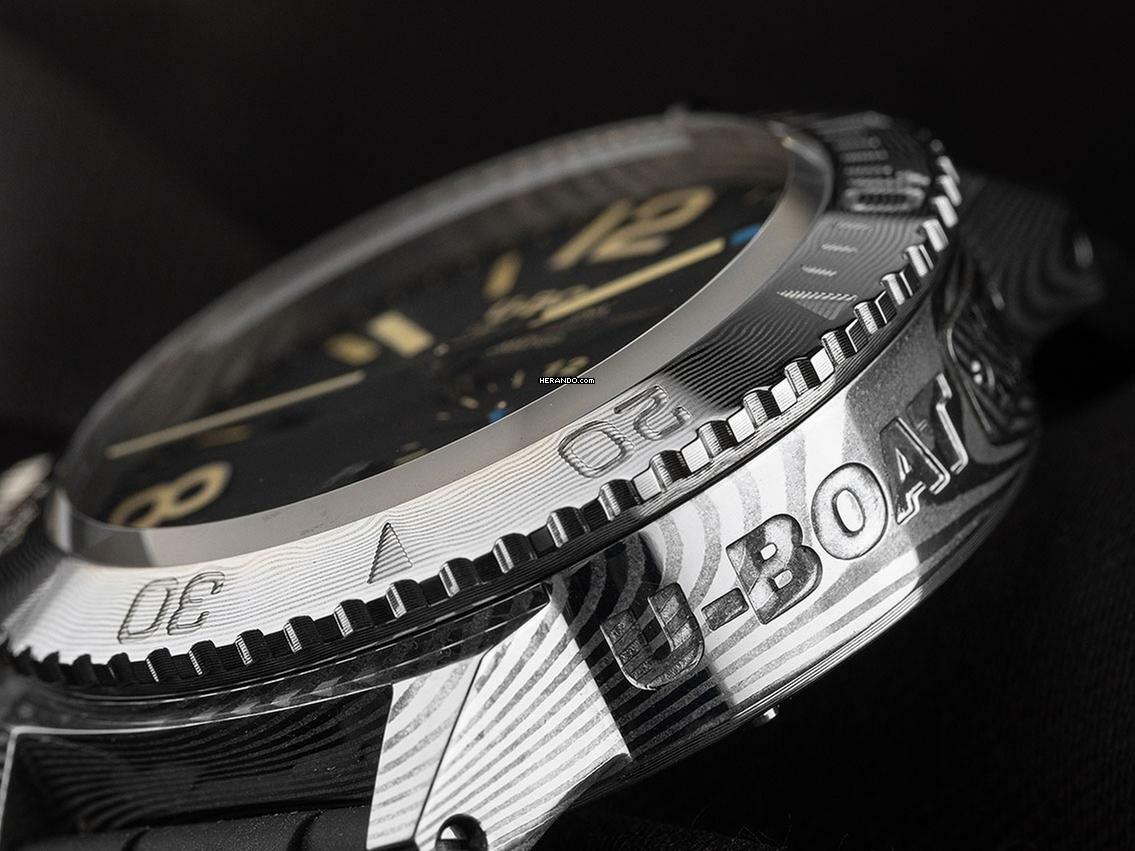 Thumbnail von U-Boat Sommerso Damaskus Ref.9999 Full Set Neu