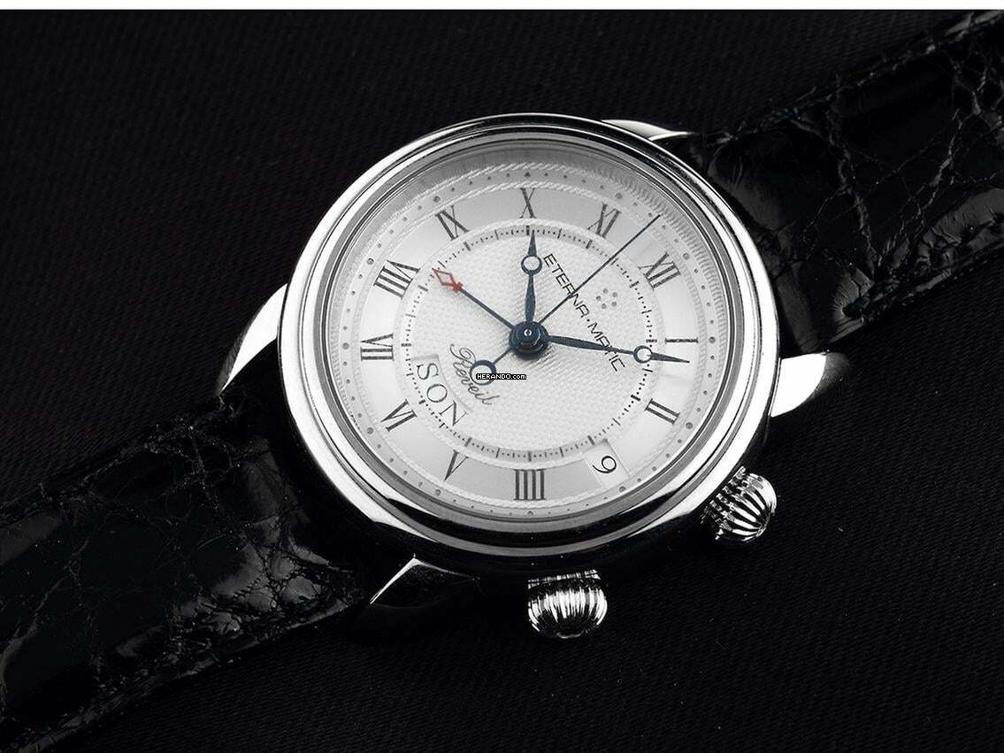 Thumbnail von Eterna Reveil Ref.680.8504 1988 Full Set wie Neu Vintage