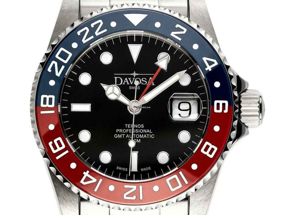  Davosa Ternos Professional TT GMT Ref.161.571.60 Full Set Ungetragen </h1> 
