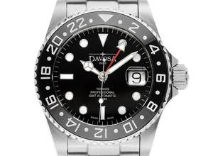 Thumbnail von Davosa Ternos Professional GMT Diver Ref.161.571.50 Full Set Neu
