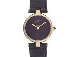 Thumbnail von Cartier Vendome Vermeil 1989 original Box sehr Gut Vintage