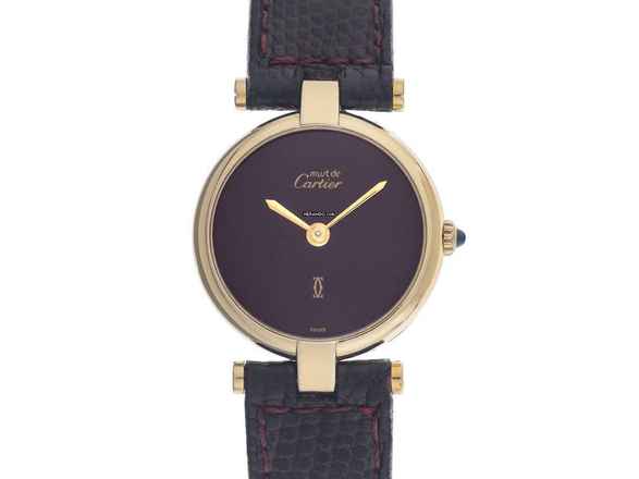  Cartier Vendome Vermeil 1989 original Box sehr Gut Vintage  