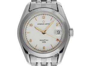 Thumbnail von Eterna Kontiki 1958 Ref.1571-41 1996 original Box sehr gut Vintage