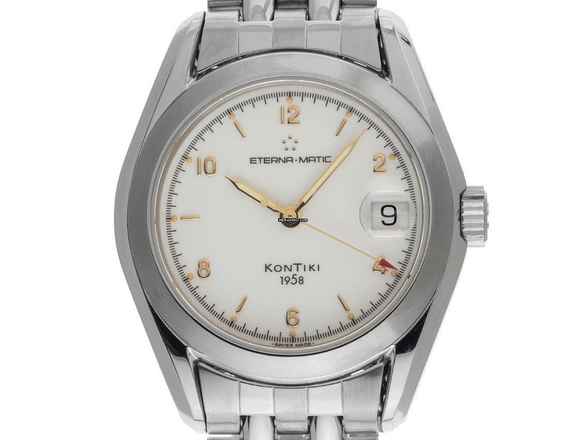  Eterna Kontiki 1958 Ref.1571-41 1996 original Box sehr gut Vintage 