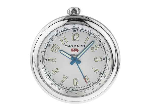  Chopard Classic Racing Tischuhr Stahl Quarz Ref.95020-0134 2025 Full Set Unbenutzt 