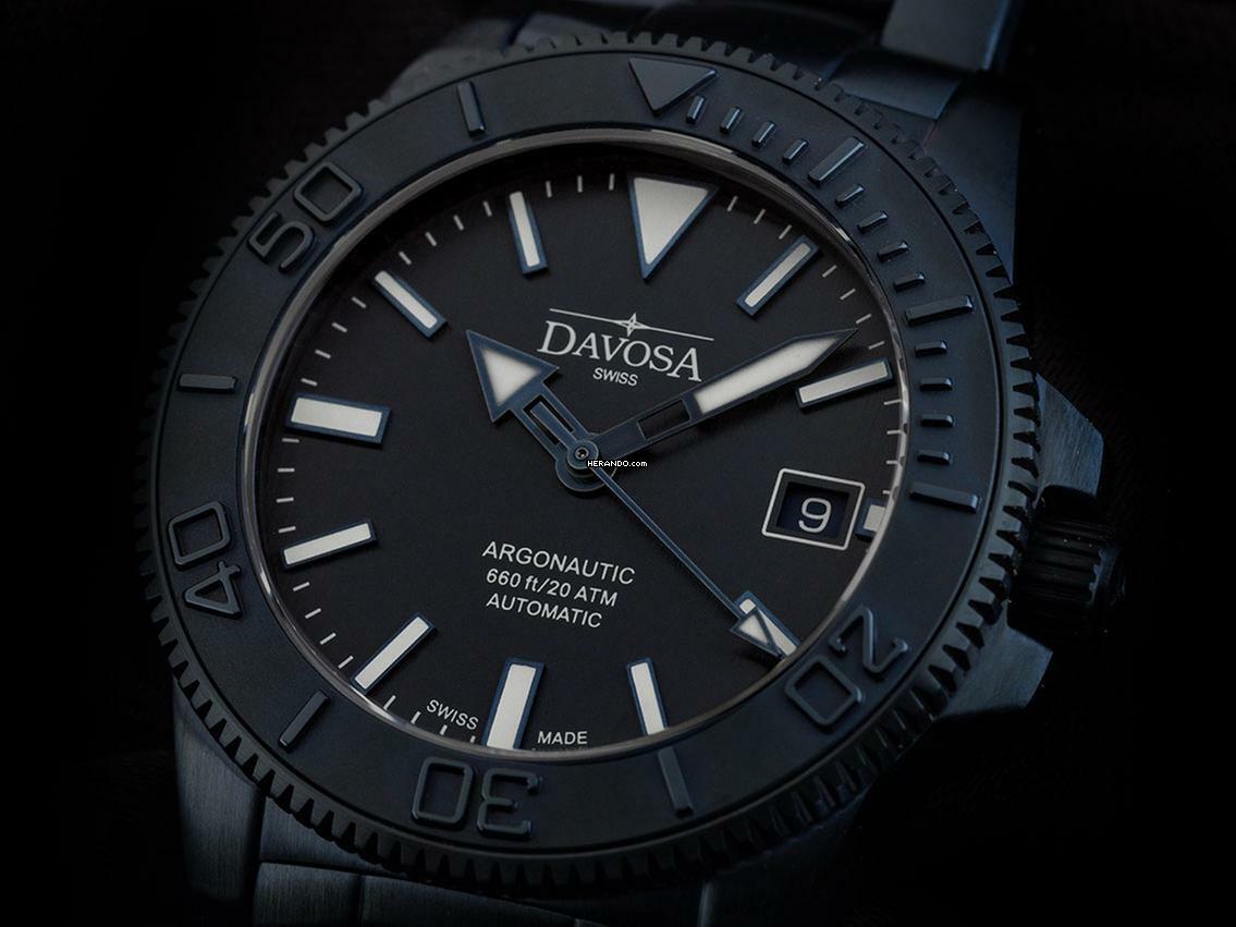 Thumbnail von Davosa Argonautic Monochrome Limited Edition Ref.161.540.40 Full Set Neu