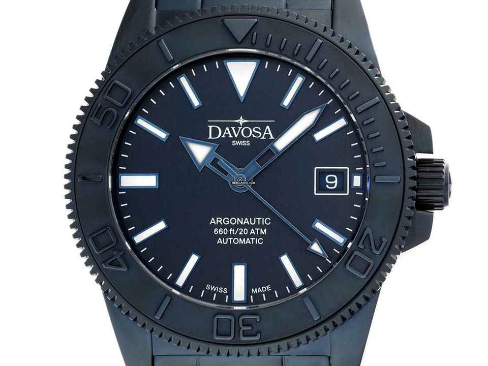  Davosa Argonautic Monochrome Limited Edition Ref.161.540.40 Full Set Neu 