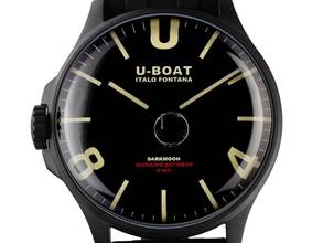 Thumbnail von U-Boat Darkmoon BK schwarz PVD Ref.8464/D Full Set Neu