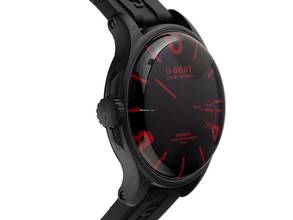 Thumbnail von U-Boat Darkmoon Red Glass Ref.8466/D Full Set Neu