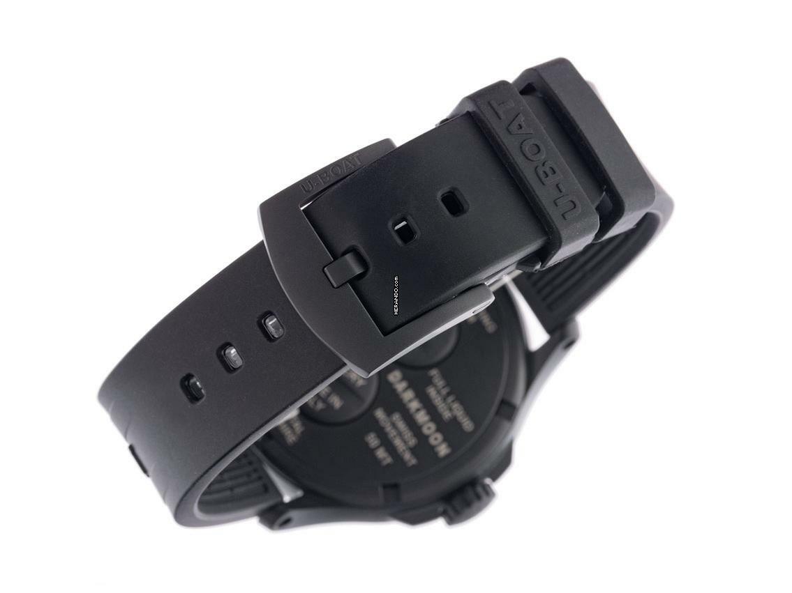 Thumbnail von U-Boat Darkmoon BK schwarz PVD Ref.9545 Full Set Neu