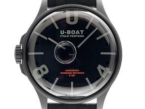 Thumbnail von U-Boat Darkmoon BK schwarz PVD Ref.9544 Full Set Neu