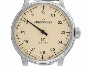 Thumbnail von Meistersinger Scrypto 1Z Scrypto Einzeigeruhr Ref.AM3.03 2003 sehr Gut Vintage </h1>