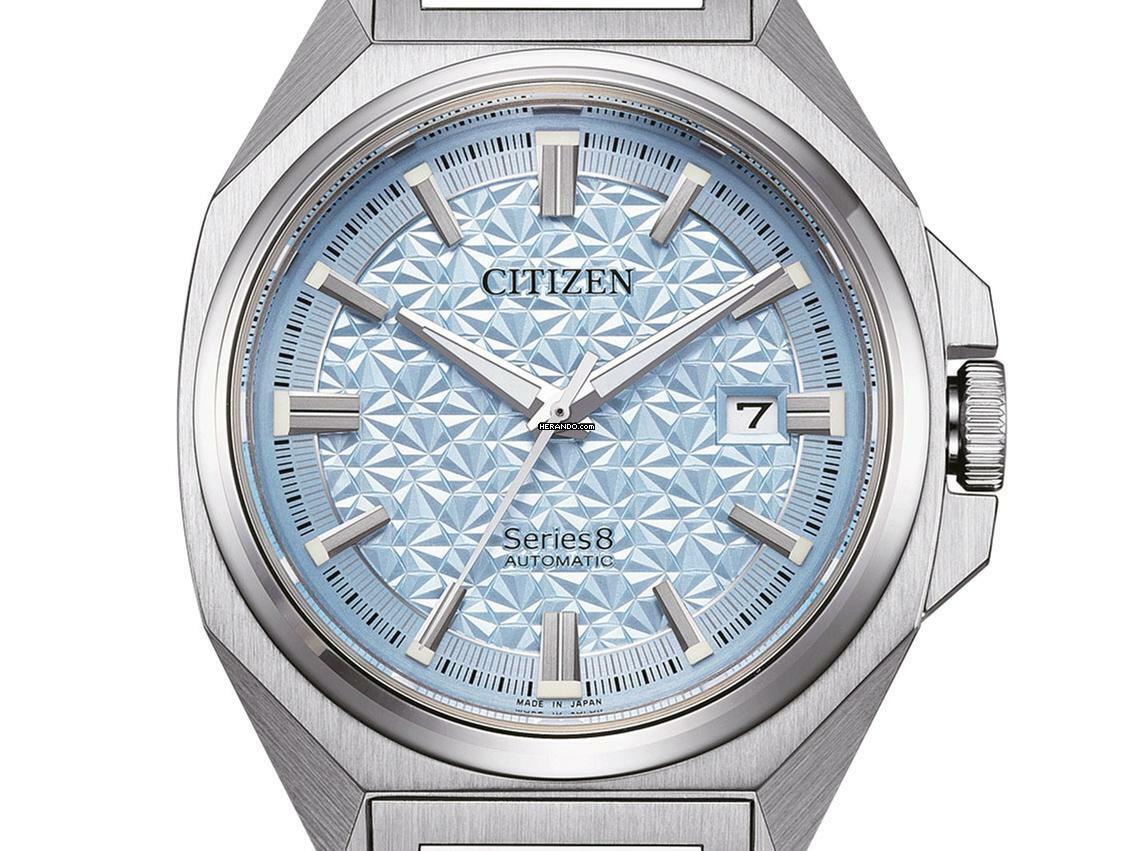  Citizen Mechanical Series 8 Ref.NB6051-59L Full Set Neu  