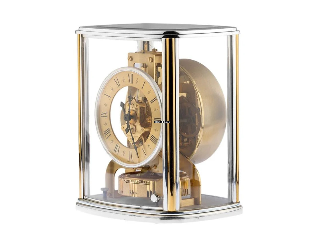 Thumbnail von Jaeger-LeCoultre Classic Cintree Tischuhr JLC Stabwerk Ref.5854-74 1982 sehr Gut Vintage