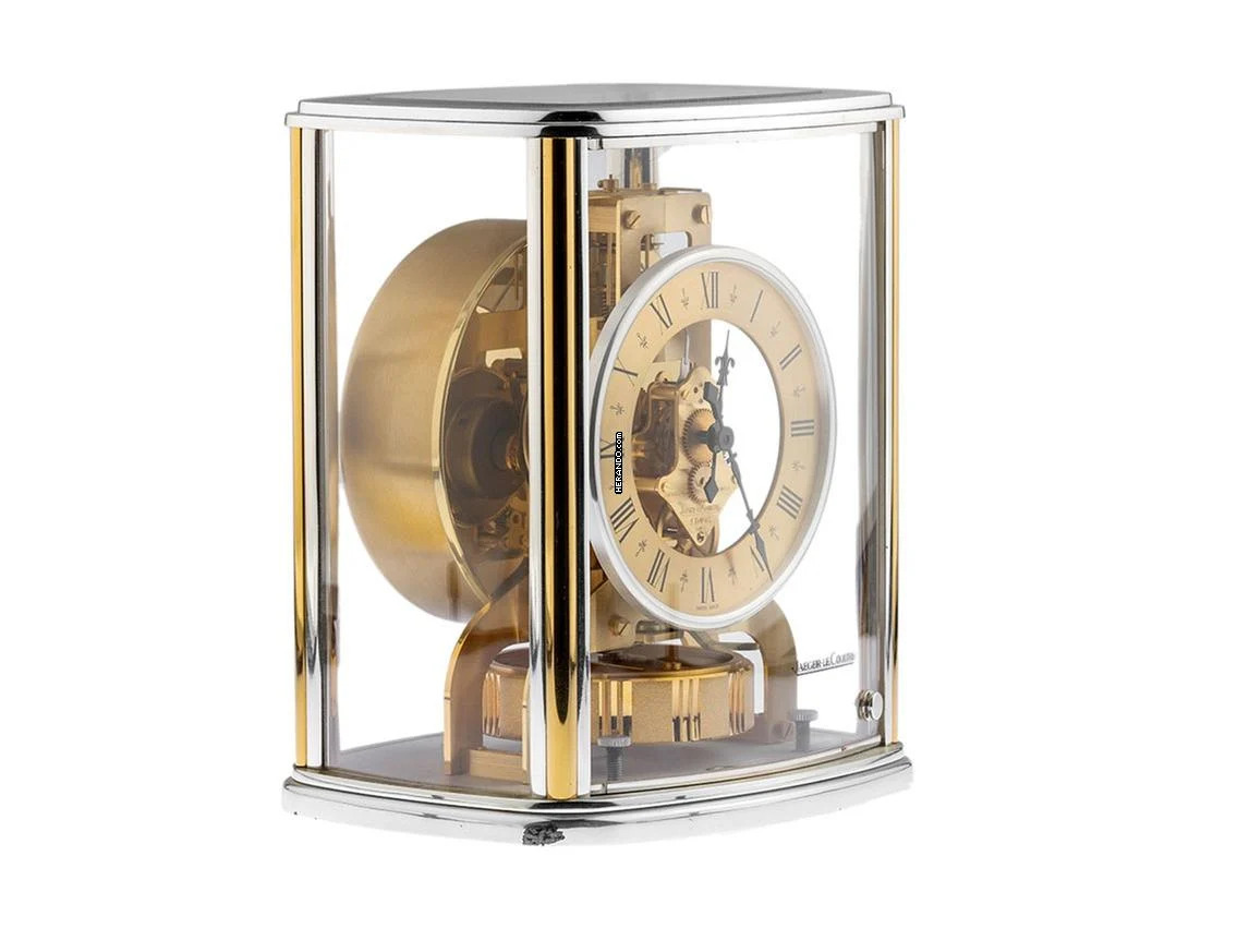 Thumbnail von Jaeger-LeCoultre Classic Cintree Tischuhr JLC Stabwerk Ref.5854-74 1982 sehr Gut Vintage