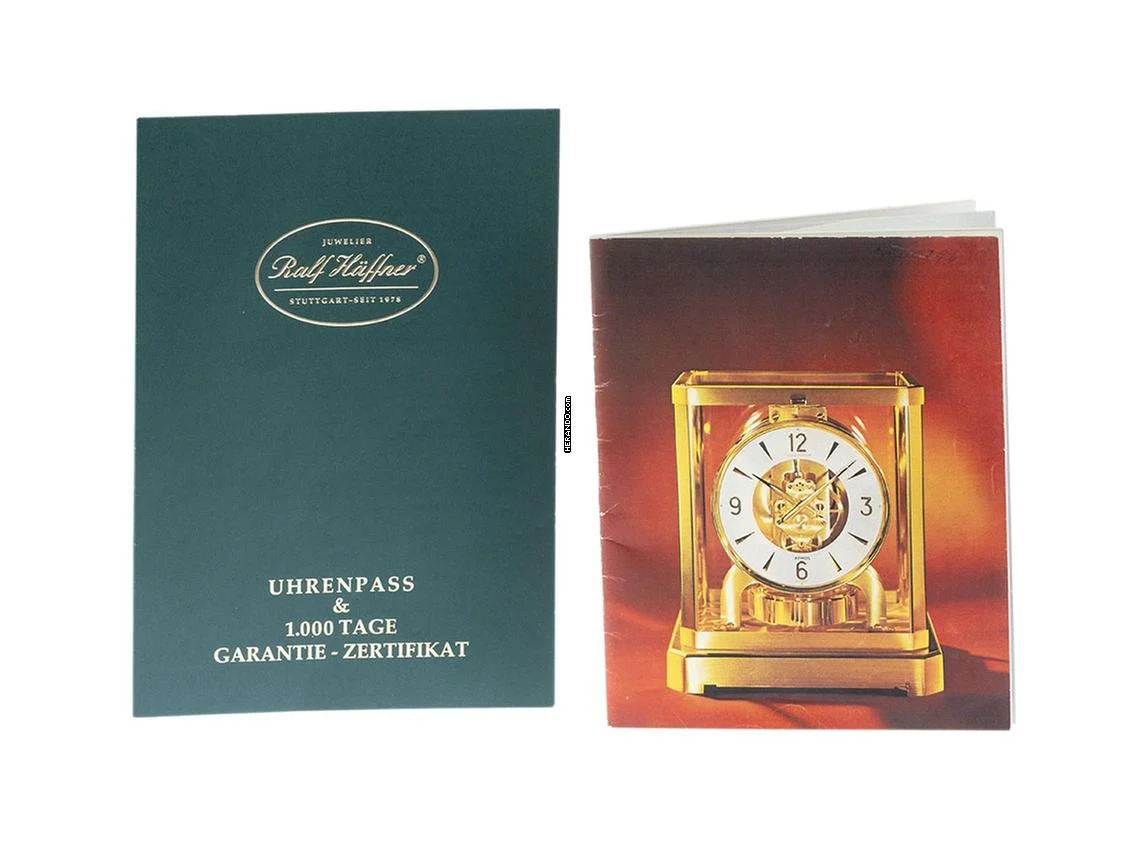 Thumbnail von Jaeger-LeCoultre Classic Cintree Tischuhr JLC Stabwerk Ref.5854-74 1982 sehr Gut Vintage