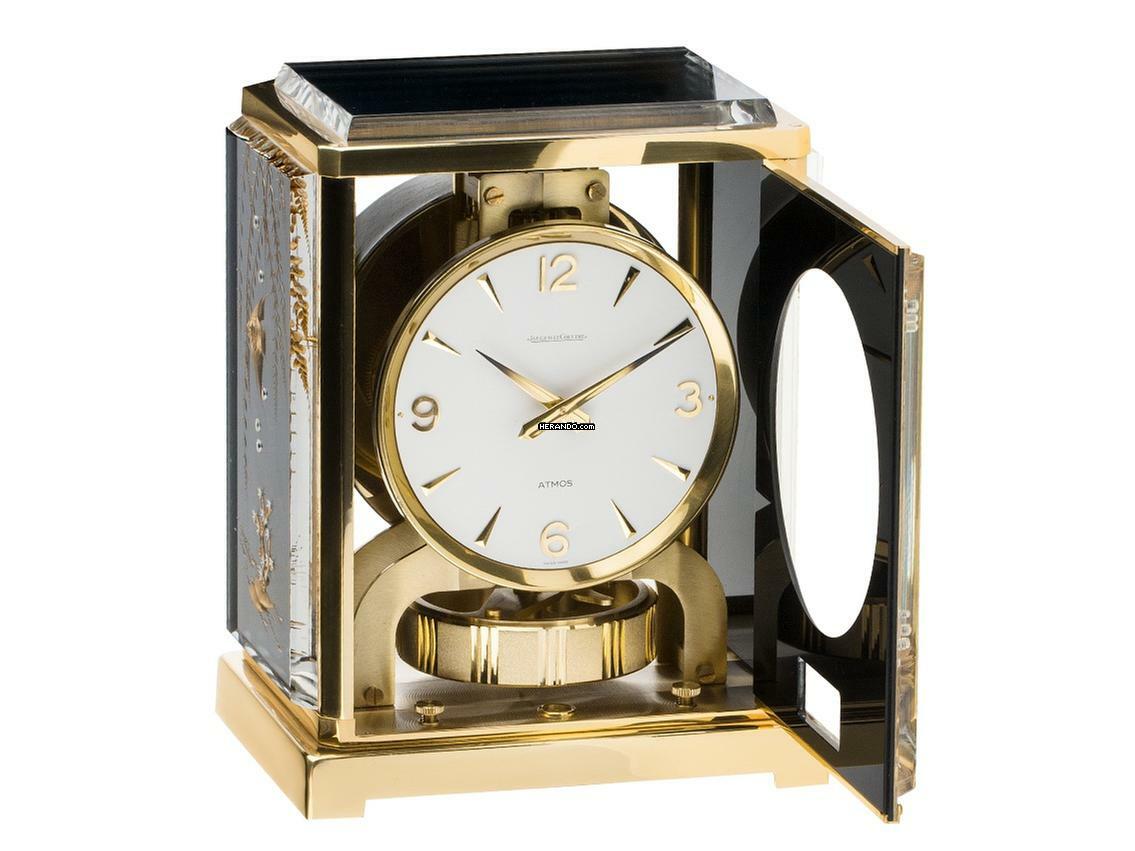 Thumbnail von Jaeger-LeCoultre Atmos Marina China Aquarium Messing Plexiglas Vintage Bj.1965 orig. Transportbox und Beschreibung