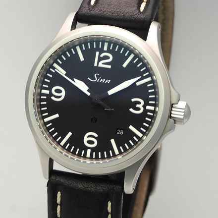  Sinn 656 / 657 Fliegeruhr Automatic Stahl/Leder Top cond. </h1> 
