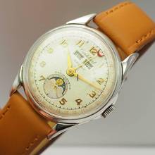 Thumbnail von Cortébert Sport Vintage Triple Date Calendar Moon Silber 925 </h1>