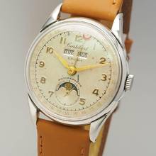 Thumbnail von Cortébert Sport Vintage Triple Date Calendar Moon Silber 925 </h1>