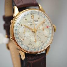 Thumbnail von Helvetia Chronograph Triple Date Gold 18k/750