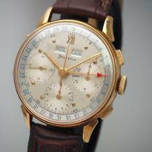 Thumbnail von Helvetia Chronograph Triple Date Gold 18k/750