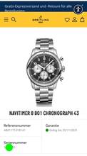 Thumbnail von Breitling Navitimer 8 B01 Chronograph 43 AB0117 Box+Papiere
