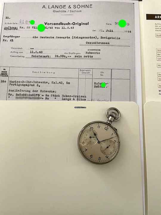  A. Lange & Söhne Marine-Beobachtungsuhr Auf Ab 1944 Originalzustand </h1> 