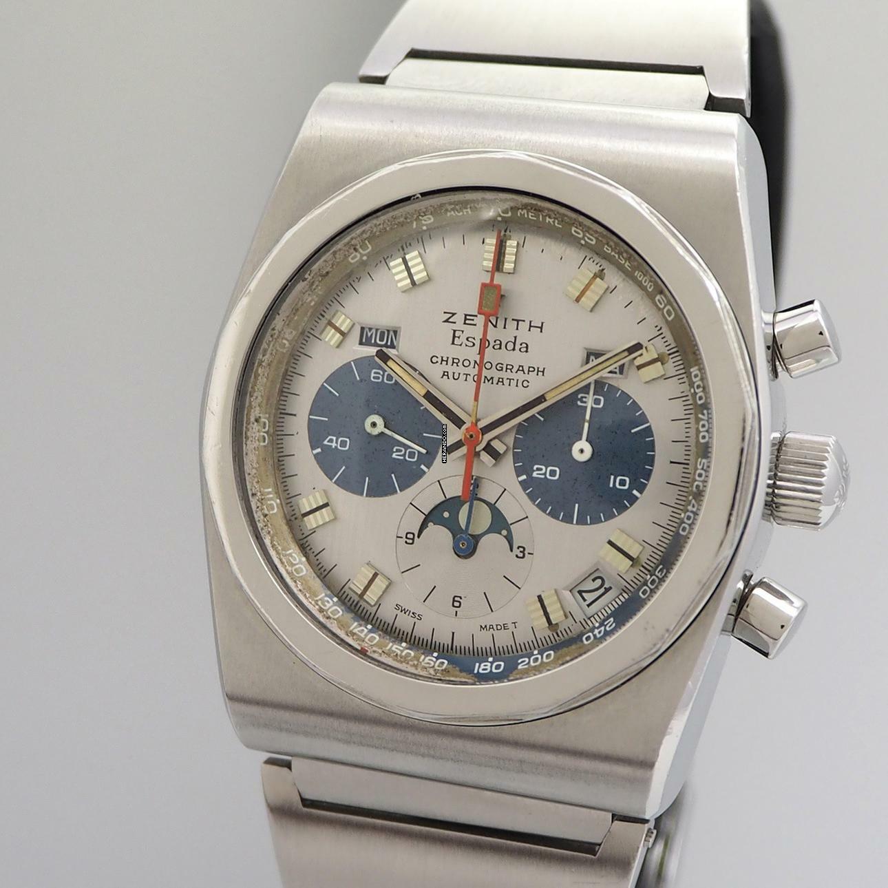  Zenith El Primero Espada Chronograph 322 E 635 Vintage El Primero 3019 very rare serviced </h1> 