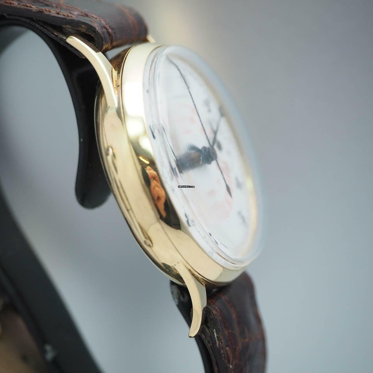 Thumbnail von H.Moser & Cie. Chronograph Monopusher Vintage um 1930 Enamel dial RARE