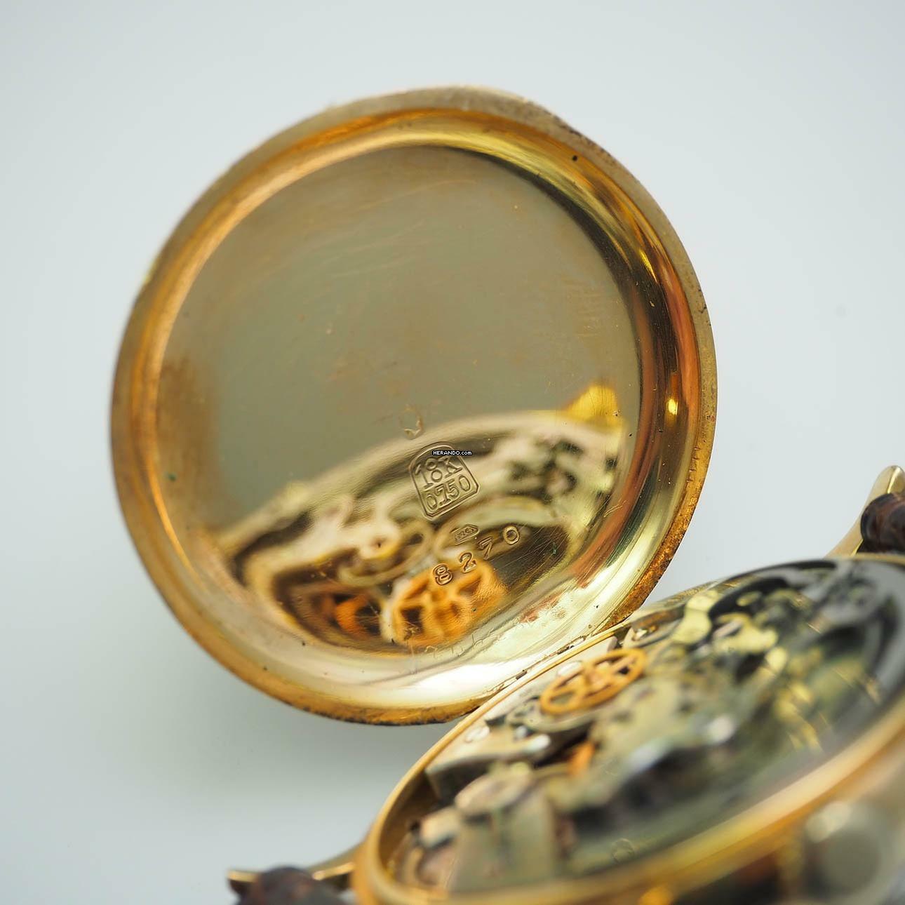 Thumbnail von H.Moser & Cie. Chronograph Monopusher Vintage um 1930 Enamel dial RARE