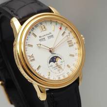 Thumbnail von Blancpain Léman Moonphase Complete Calendar Moonphase Gold 18k/750 B+P