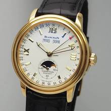 Thumbnail von Blancpain Léman Moonphase Complete Calendar Moonphase Gold 18k/750 B+P