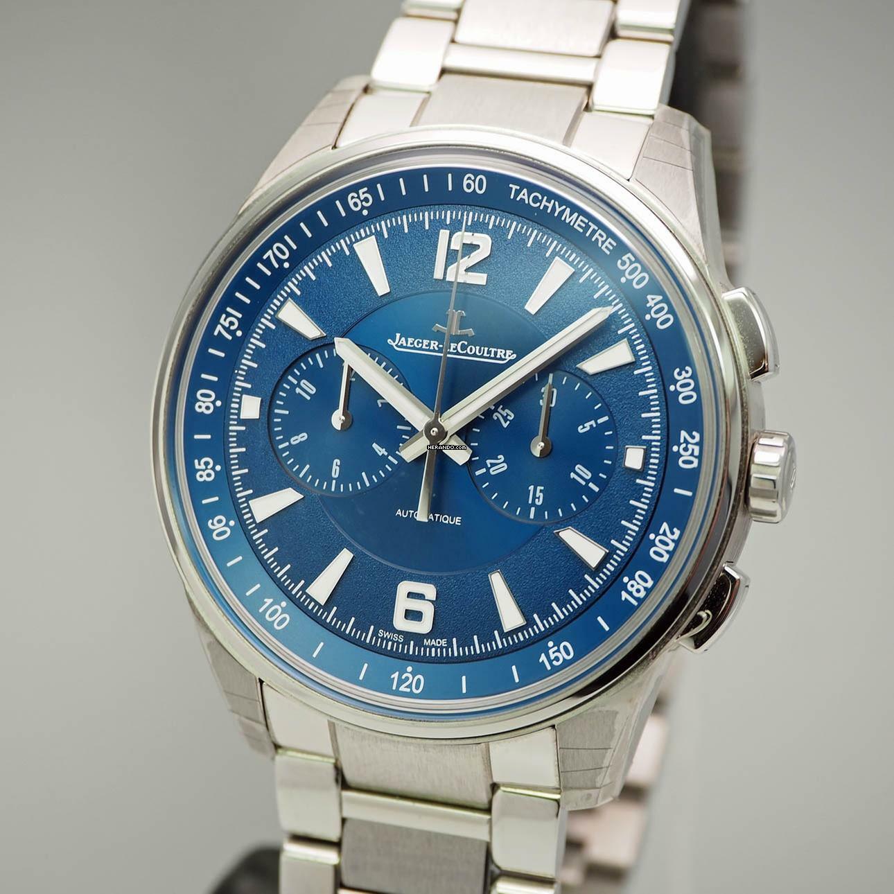  Jaeger-LeCoultre Polaris NEU verklebt 2025 Polaris Chronograph BLUE Stahl Stahl B&P NP: 16100 Euro 