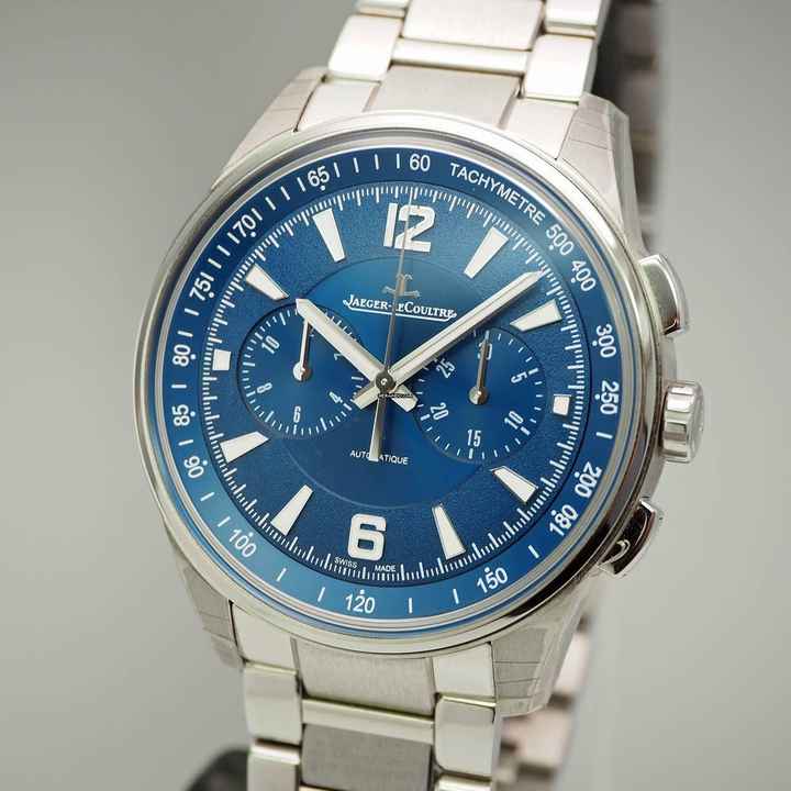  Jaeger-LeCoultre Polaris NEU verklebt 2025 Polaris Chronograph BLUE Stahl Stahl B&P NP: 16100 Euro 