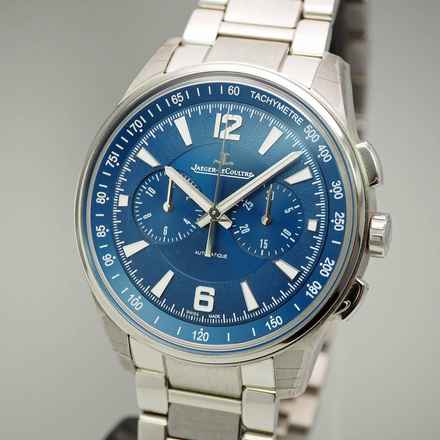  Jaeger-LeCoultre Polaris NEU verklebt 2025 Polaris Chronograph BLUE Stahl Stahl B&P NP: 16100 Euro 