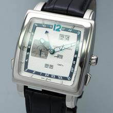 Thumbnail von Ulysse Nardin Quadrato Dual Time Perpetual Calendar Quadrato 320-90 WG18k/750 Box+UN Servicepapers