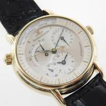 Thumbnail von Jaeger-LeCoultre Master Geographic 18K Gelbgold im Full Set Herrenuhr im Best Zustand 38 mm </h1>
