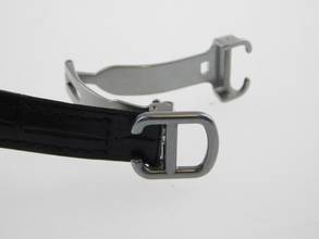 Thumbnail von Cartier Pasha Lady 2973 mit Krokoband und Cartier Faltschließe im Top Zustand </h1>