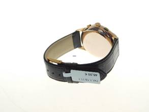 Thumbnail von Zelus Chronographe Suisse 18 Karat Rosegold Handaufzug 37,5mm Herrenuhr 50 er