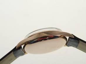 Thumbnail von Zelus Chronographe Suisse 18 Karat Rosegold Handaufzug 37,5mm Herrenuhr 50 er