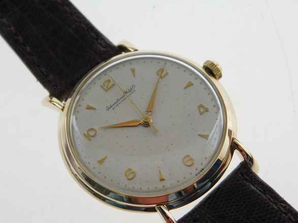  IWC 18 Karat Gelbgold Herrenuhr 36,5 mm Handaufzug Cal 89 TOP </h1> 