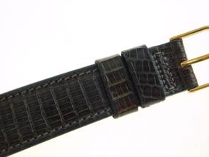 Thumbnail von Cartier Cougar Panthere Cougar 18 Karat Gelbgold XL mit Datum im Traum Zustand am Eidechsband