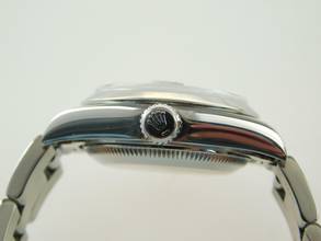 Thumbnail von Rolex Oyster Perpetual Lady Date 26 mm mit Saphirglas und Schnellschaltung Oysterband v 2001 </h1>